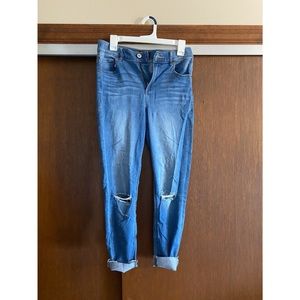 Express ankle legging high rise jeans size 6R